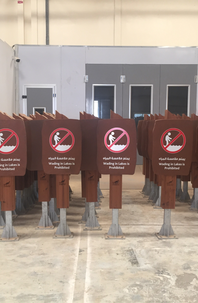 final signage