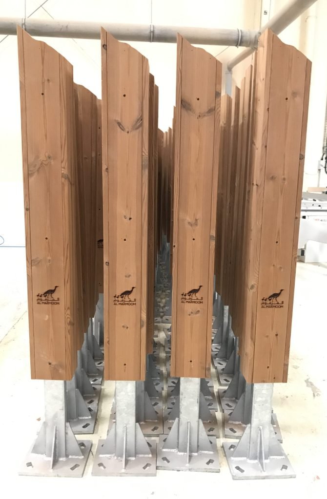 wooden cladding